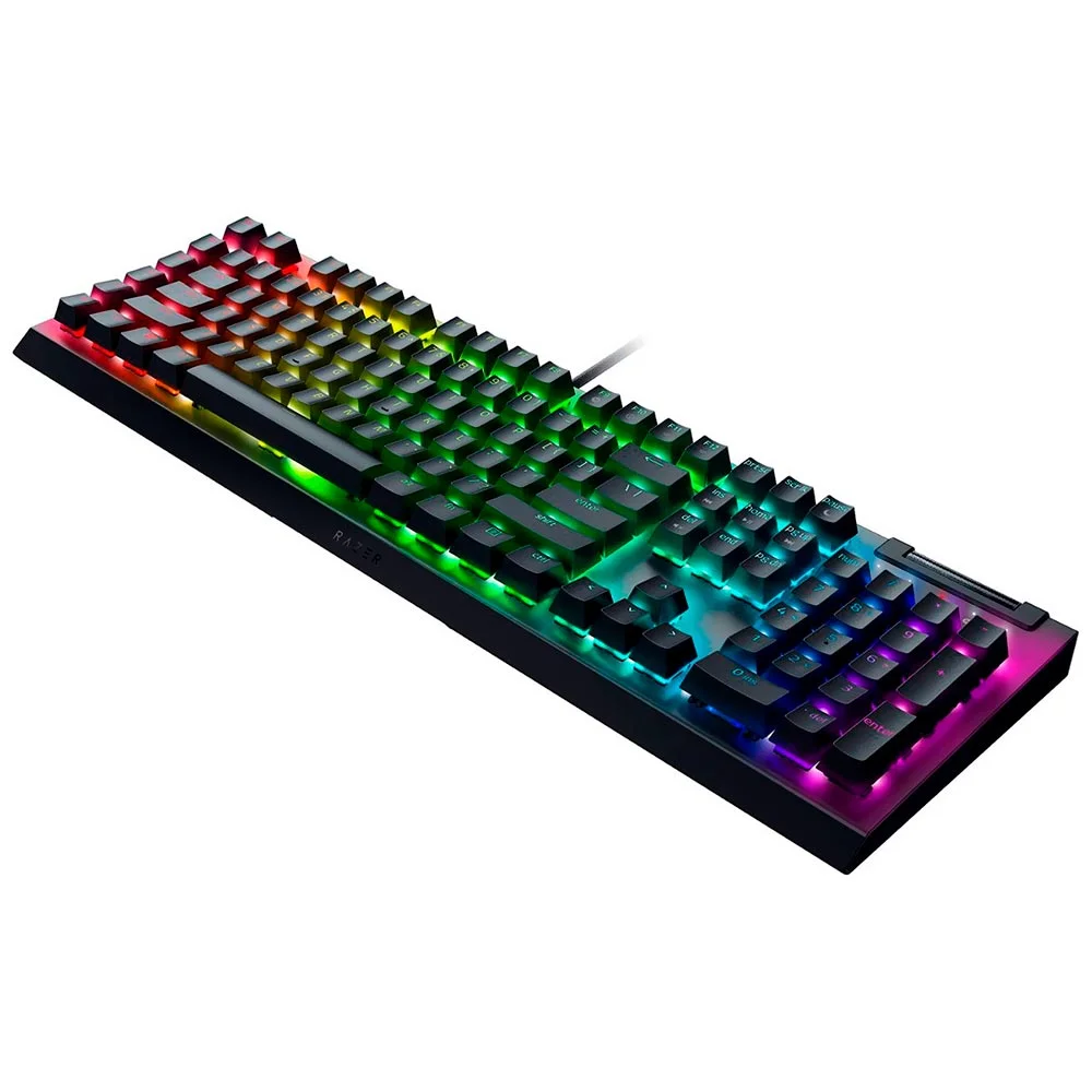Imagem 3 de 3 do produto Teclado Gamer Mecânico Razer Blackwidow V4 X Usb / RGB / Inglês - Preto (rz03-04700200-r3u1)