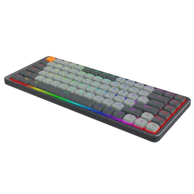 Teclado Gamer Mecânico Redragon K652gg-RGB-pro Azure Wireless / RGB / Blue / Inglês - Cinza