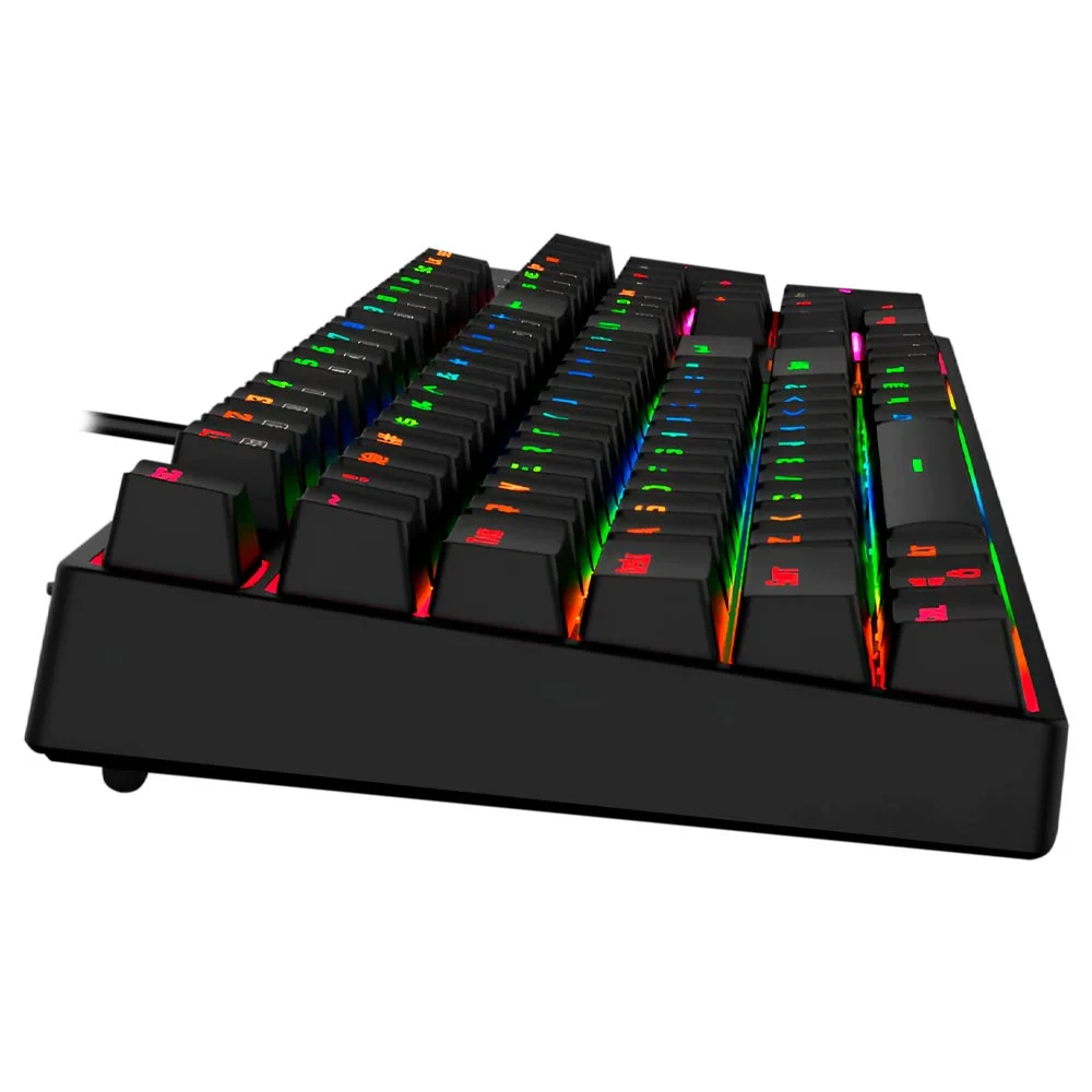 Imagem 2 de 3 do produto Teclado Gamer Mecânico Redragon K582RGB Surara Usb / RGB / Inglês - Preto