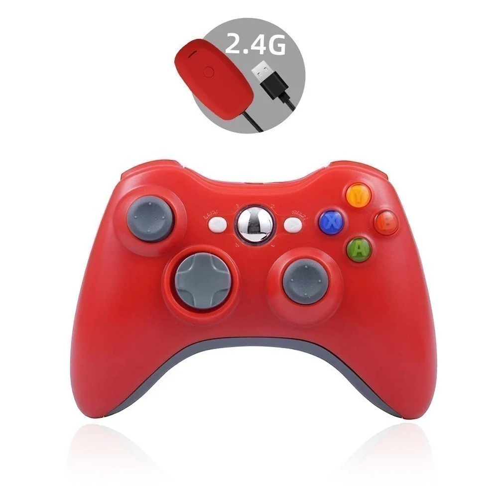 Imagem 4 de 4 do produto Controle Wireless Joystick Video Game PC Sem Fio - Rosa