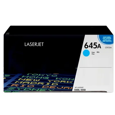 Cartucho De Toner 645a Ciano C9731a Lacrado 5500 5550