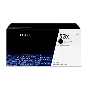 Cartucho De Toner 53x Preto Q7553x P2014 P2015dn M2727