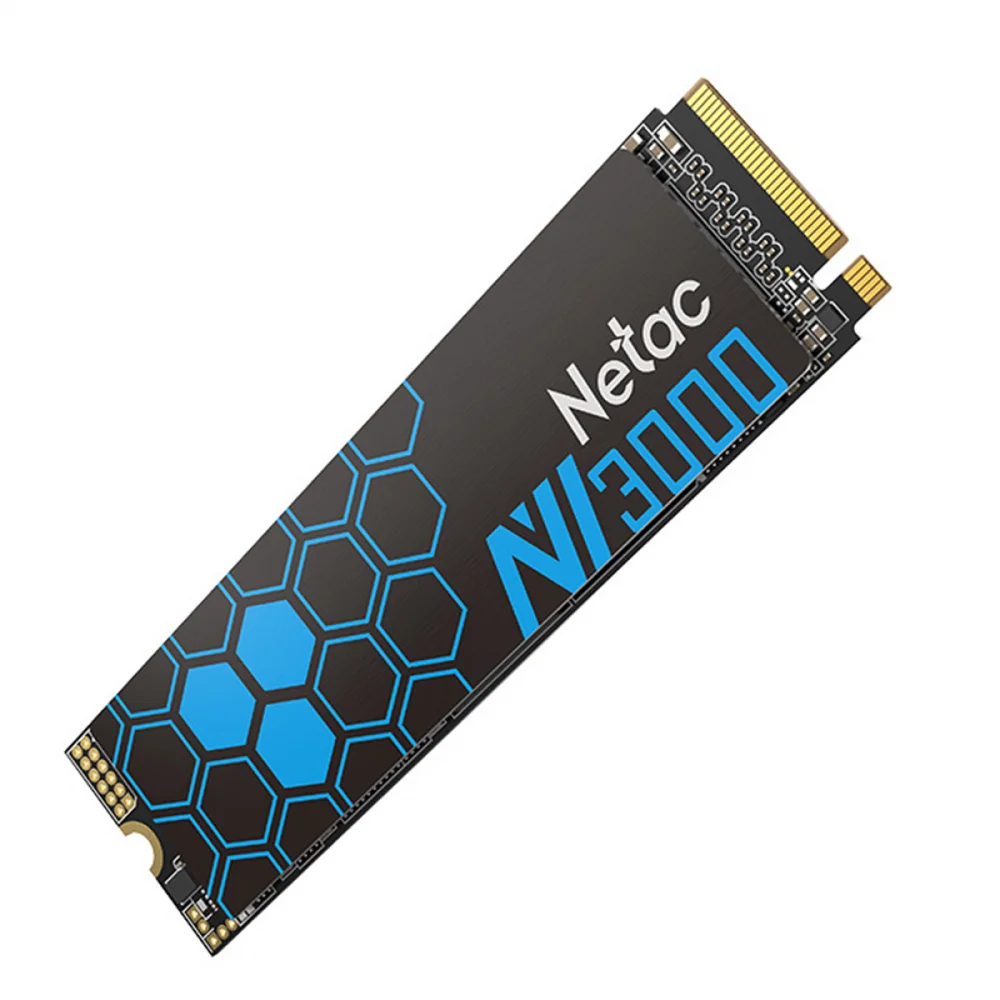 Disco Sólido Interno Netac Nv3000 SSD Nvme M2 250gb Cor Preto