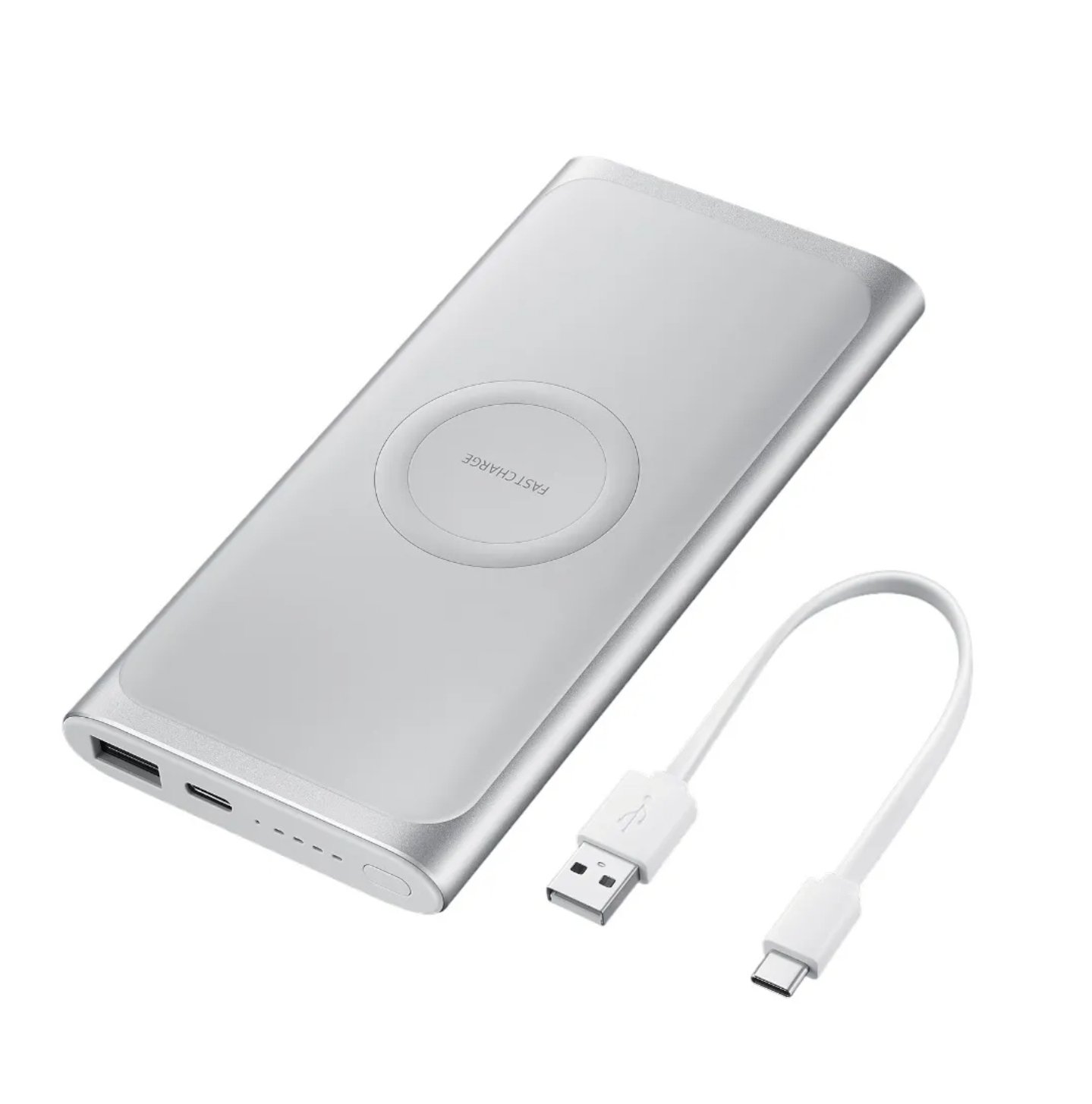 Carregador Portátil Samsung 15w Padrão Qi Bateria Externa Power Bank Carga Rápida Sem Padrão Qi Fio Wireless 10.000mah