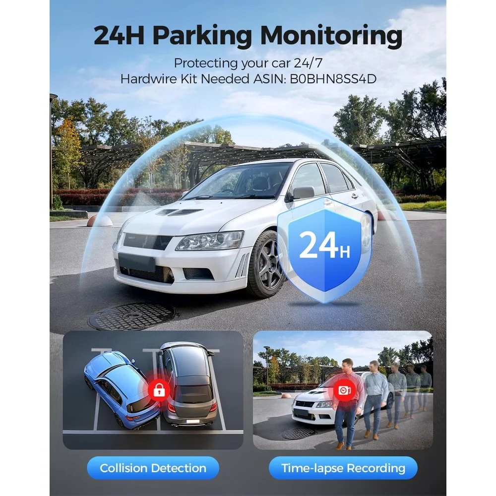 Câmera Veicular Azdome M300s 4k Gps Wifi Frontal Traseira