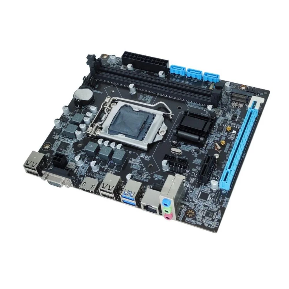 Placa-mãe Yon 1151 H110g329, HDMI, Glan V3, Micro Atx, Ddr4, HDMI, M.2, Gigabit, Preto 5