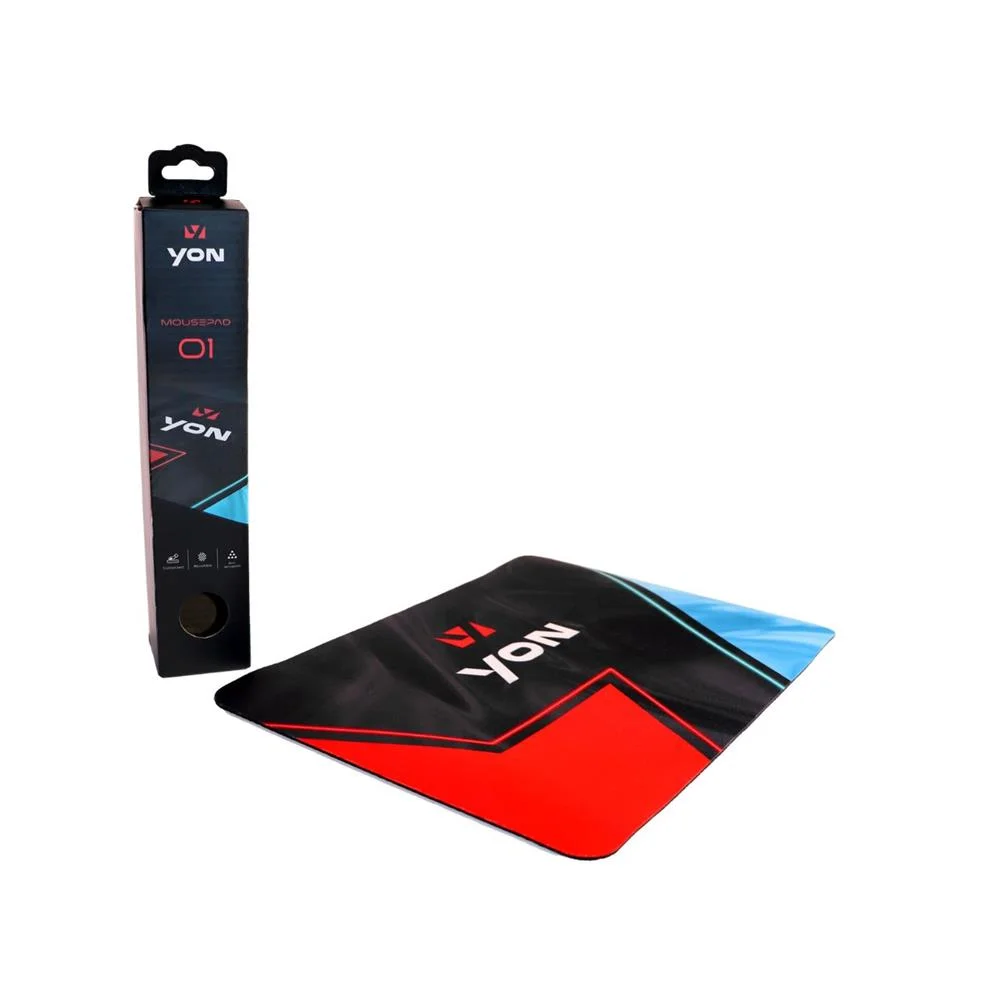 Imagem 3 de 3 do produto Mousepad Yon G21 Antiderrapante, Preto