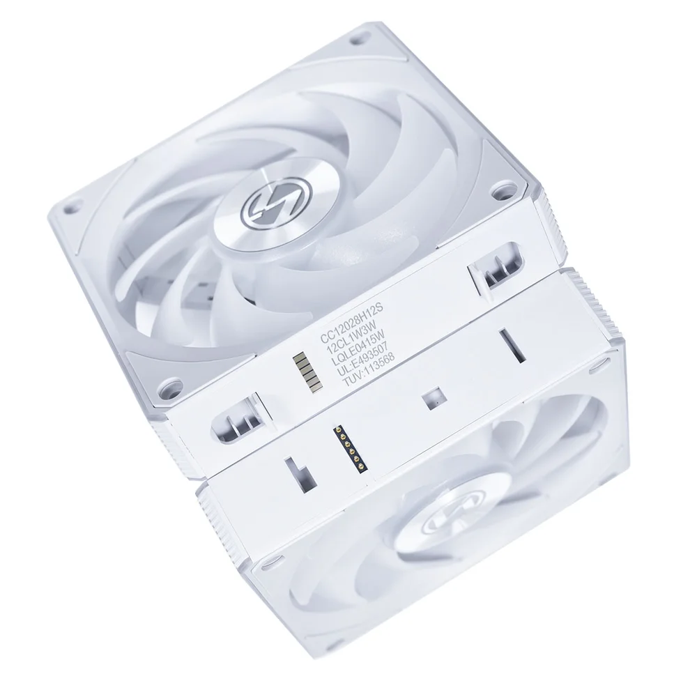 Kit 3 Fan 120mm Lian Li Uni Fan Cl Wireless ARGB Branco 12cl1w3w 7