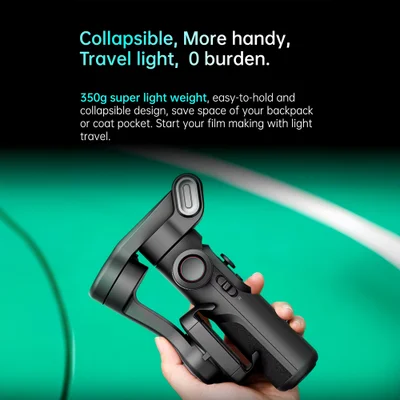 Estabilizador Aochuan Smart Xe Gimbal Preto P/smartphone — foto 3
