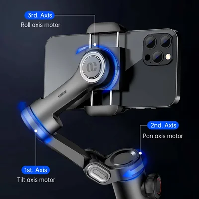 Estabilizador Aochuan Smart Xe Gimbal Preto P/smartphone — foto 5