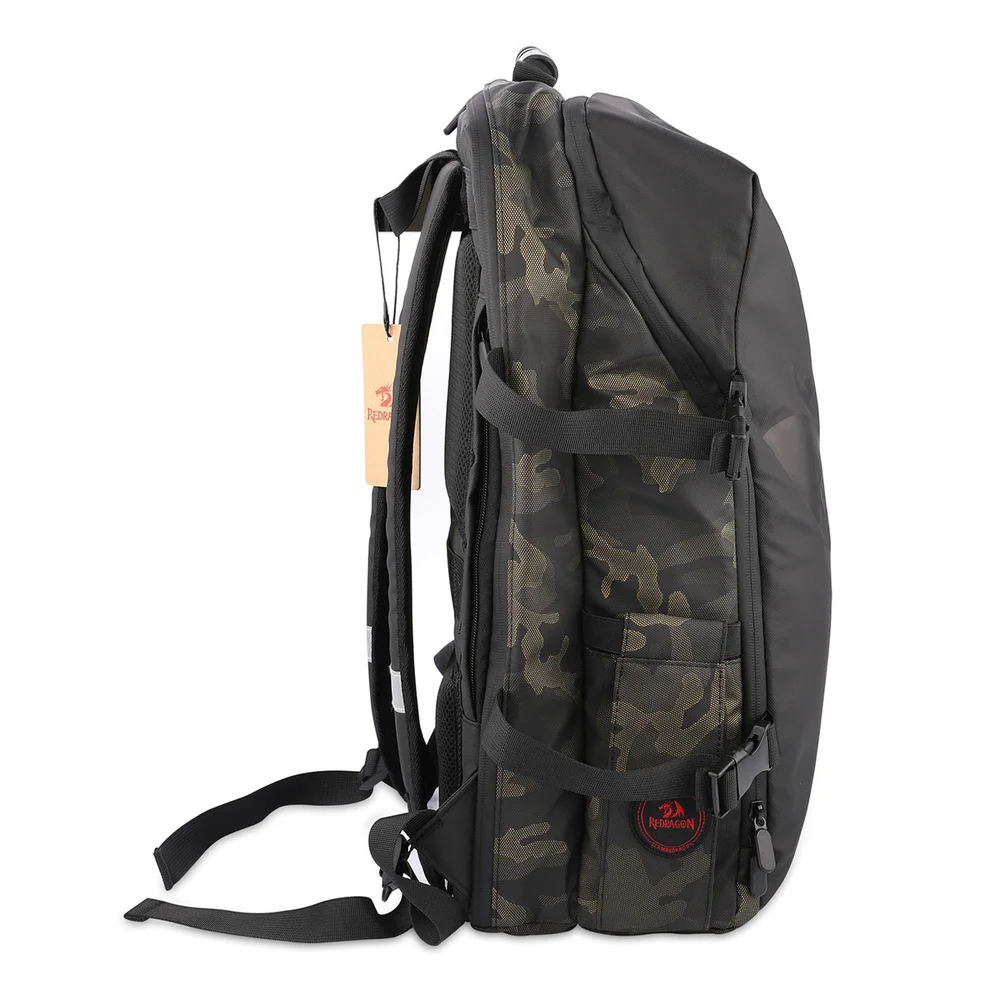 Imagem 4 de 5 do produto Mochila Notebook Redragon Beowulf 17.3 " Gb-96 Preto Camuflado