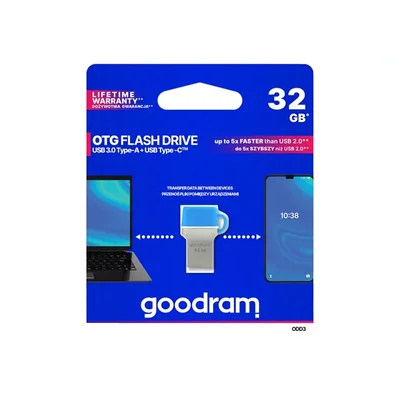Pen Drive Odd3 Azul Usb 3.0 32gb Goodram
