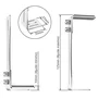 Suporte Placa De Vídeo (GPU), Modelo F1 White, Fixação em cima dos Fans, Branco, Coolmoon CM-F1-W