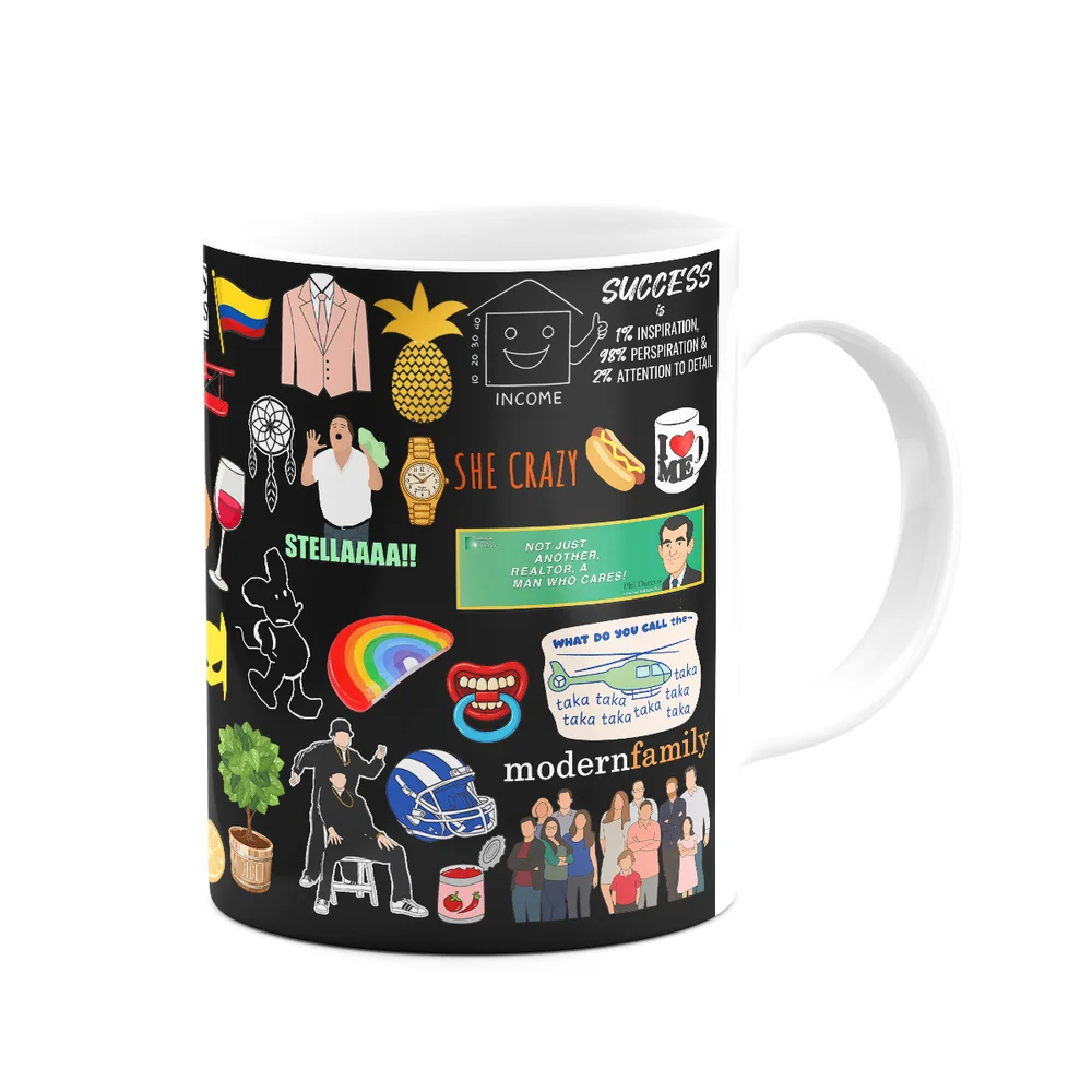 Imagem 2 de 4 do produto Caneca Geek Icons Moments - Modern Family - B-dark - 325ml