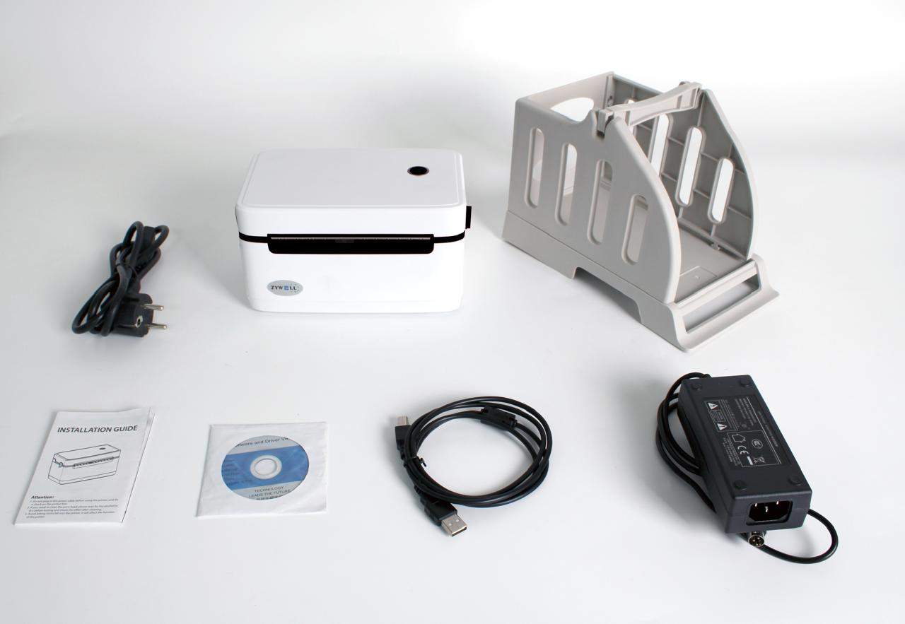 Impressora Térmica De Etiquetas E Recibos Zywell  Zy909 - Usb/lan - Bivolt