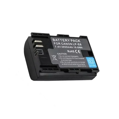 Bateria Para Câmera Lp-e6 7.4v 2650mah