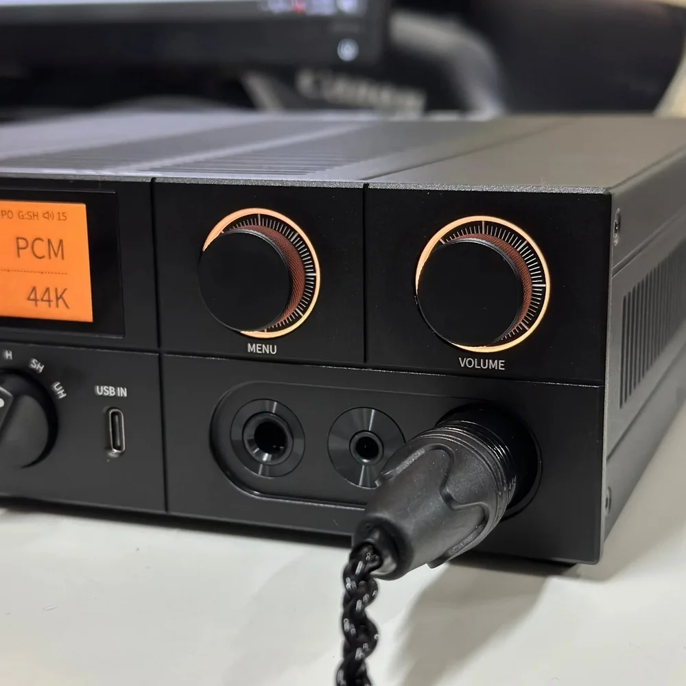Imagem 3 de 5 do produto Amplificador / Dac De Fone De Ouvido Fiio K17 Preto,  Bluetooth, Streaming