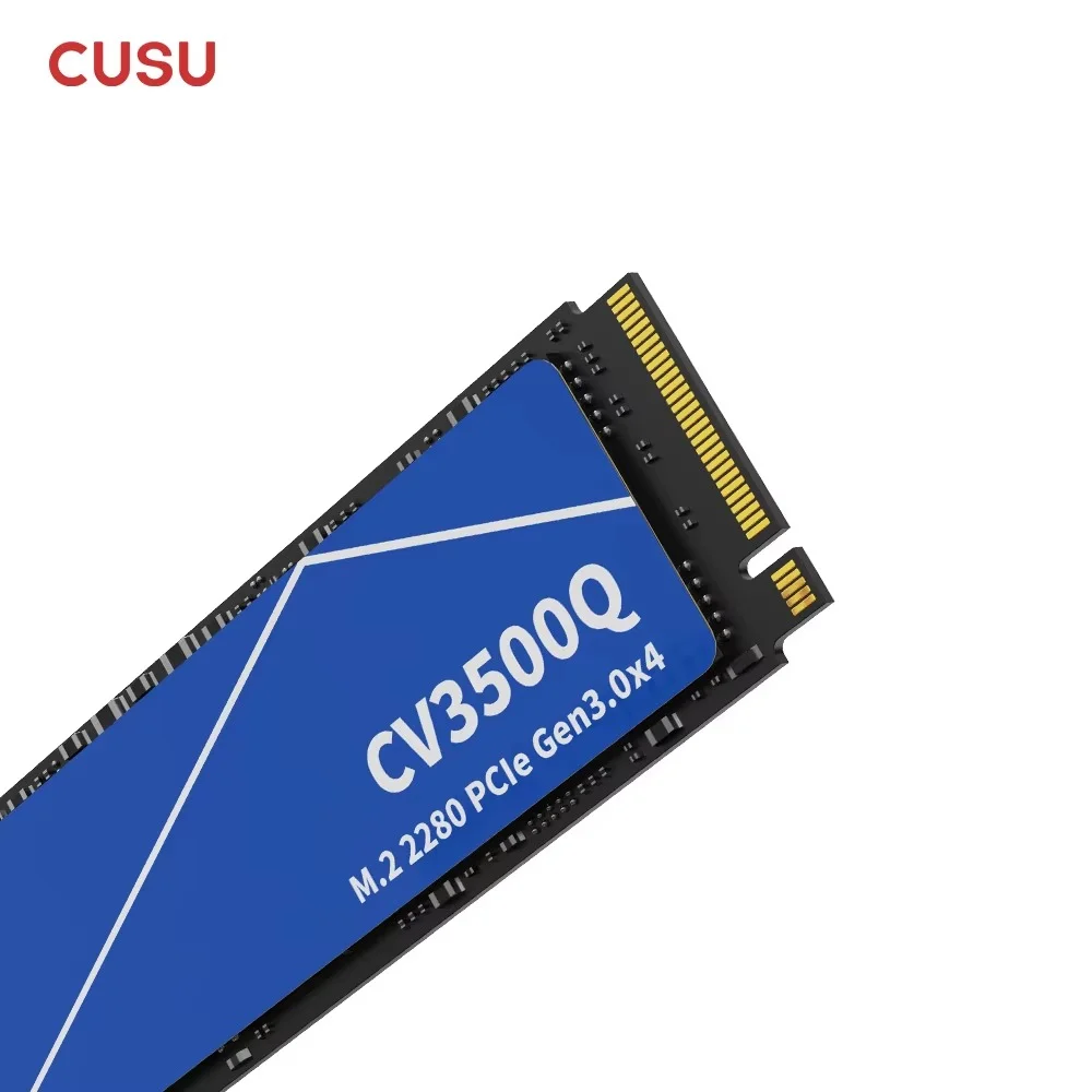 Imagem 3 de 5 do produto SSD Nvme 256GB Cusu, M.2 2280 PCie Nvme Leitura: 3.500 Mb/s E Gravação: 2.400 Mb/s,