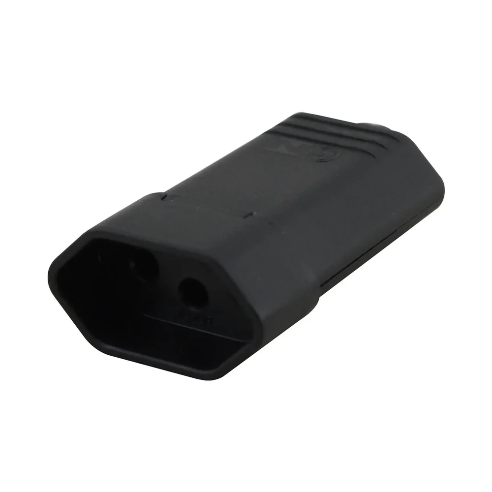 Imagem 3 de 3 do produto Tomada 2 Pinos 10a Fêmea Tmd1 Preto Margirius