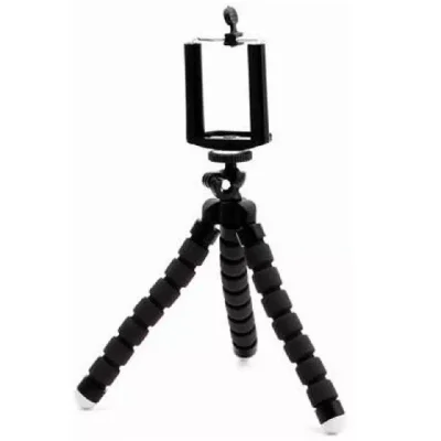 Suporte Md9 Tripe Flexivel Gde P/camera E Smart Fn182 Preto.