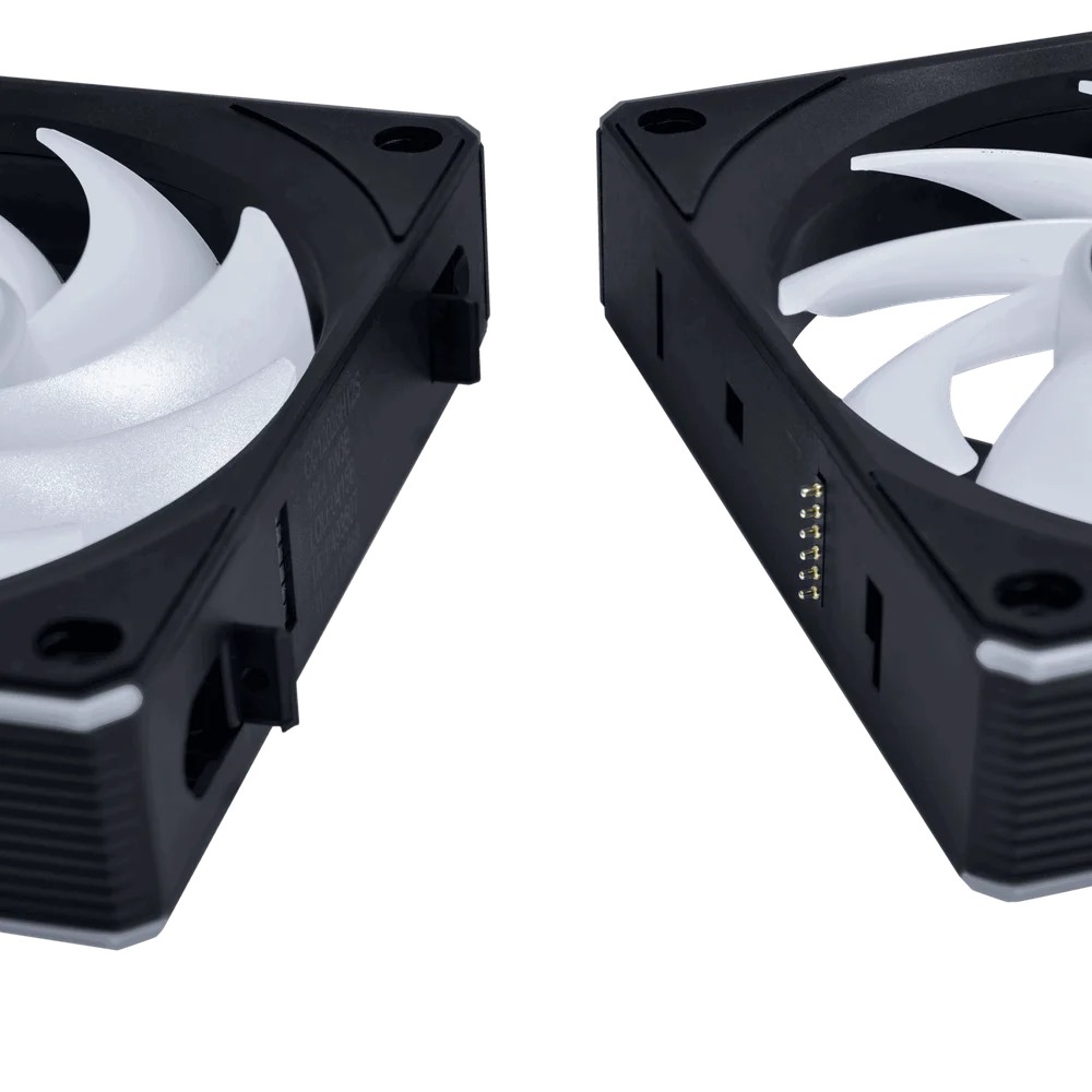 Kit 3 Fans Lian Li Uni Fan Cl Wireless ARGB 120mm 12cl1w3b Preto 7