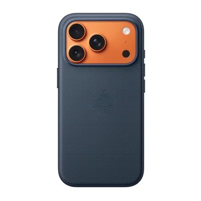 Capa Capinha Tecido Techwoven Magsafe Para Iphone 17 Pro Max Azul