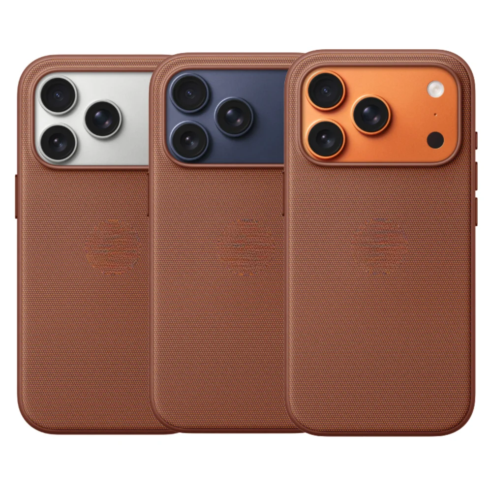 Imagem 5 de 5 do produto Capa Capinha Tecido Techwoven Magsafe Para Iphone 17 Pro Max Siena