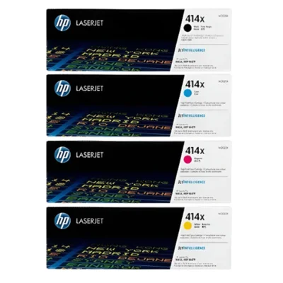 Kit 4x Cores Toner 414x    M454dn M479fdw | Bk+c+y+m   W2020x W2021x W2022x W2023x