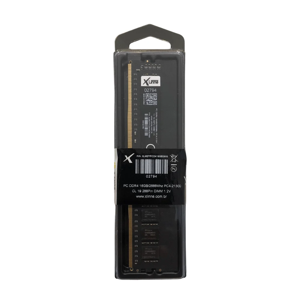 Memoria Ram 16gb Ddr4 2666mhz Cl19 1.2v 288pin XLinne