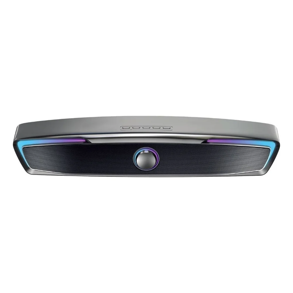 Caixa De Som Multimídia Kp-ro838 7w Rms, LED, Usb/p2 Para PC Notebook