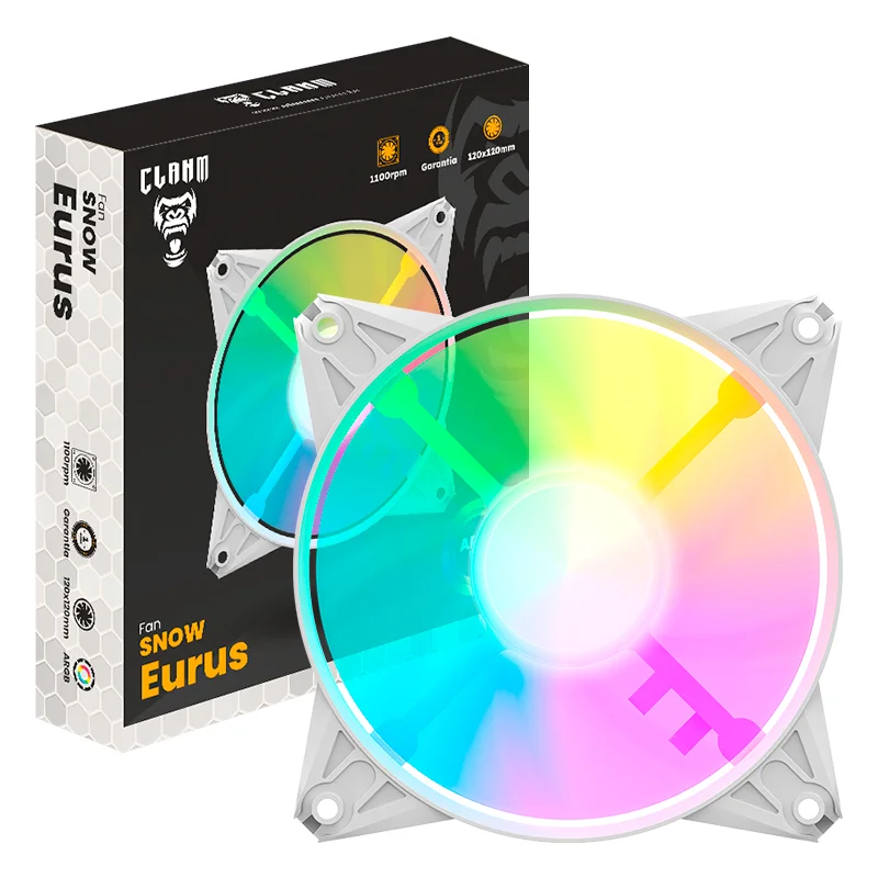 Imagem 3 de 5 do produto Fan Clanm Eurus Snow 120mm