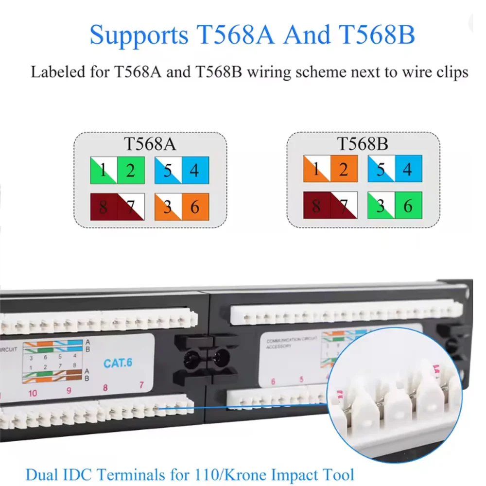 Imagem 4 de 4 do produto Patch Panel Cat6 24 Portas 10/100/1000