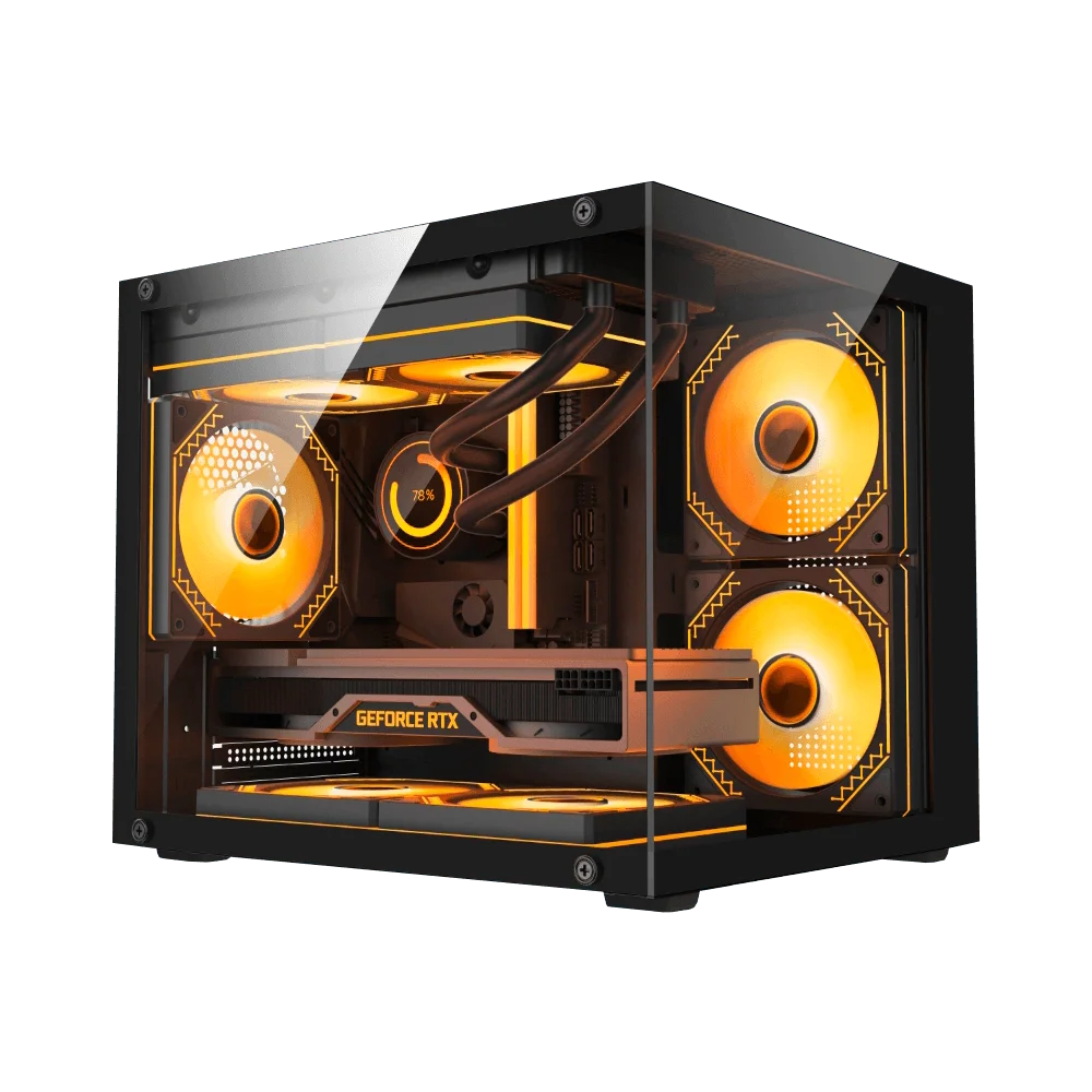PC Gamer Intel i5-11400f, 16gb 3200mhz, (rx 580 8GB), H510, SSD 480GB, 500w 80 Plus, 3 Fans RGB, Balão.info - Nli97068