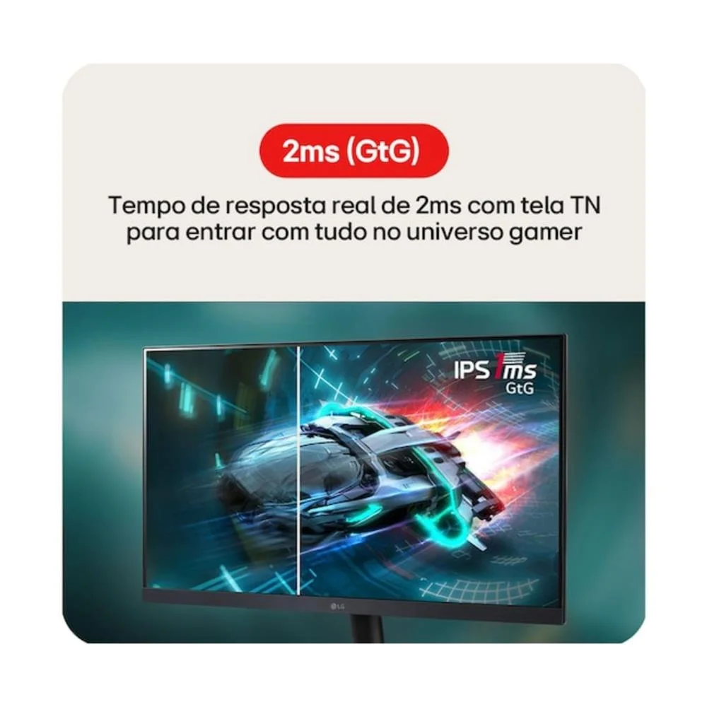 Monitor LED 22"lg 22u403a-b, Full Hd 1920x1080, 100hz (120hz Oc), HDMI, Preto Monitor LED 22"lg 22u403a-b, Full Hd 1920x1080, 100hz (120hz Oc), HDMI, Preto