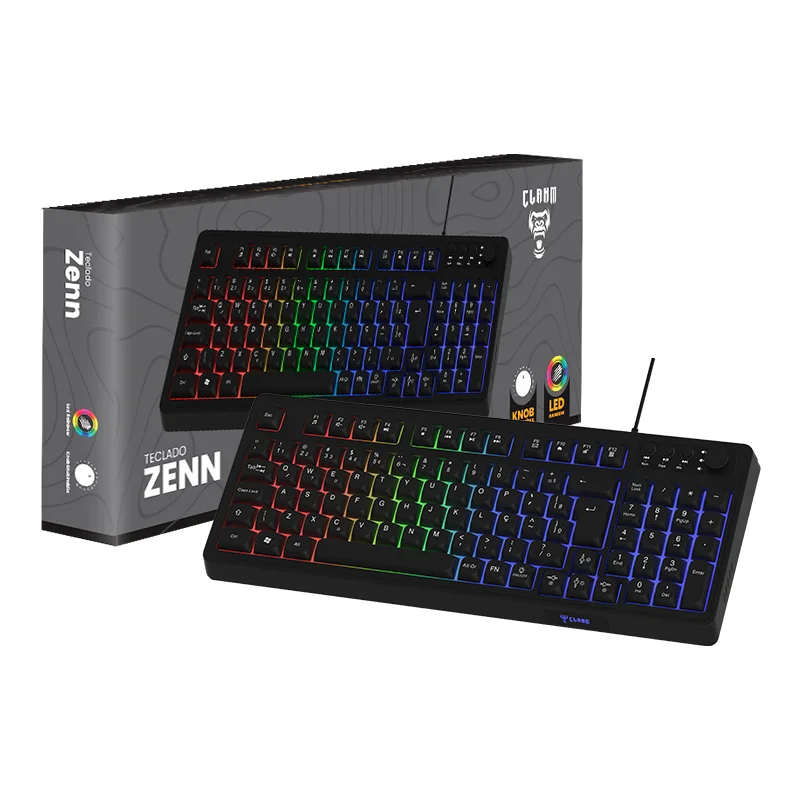 Imagem 5 de 5 do produto Teclado Gamer 85% Clanm Zenn