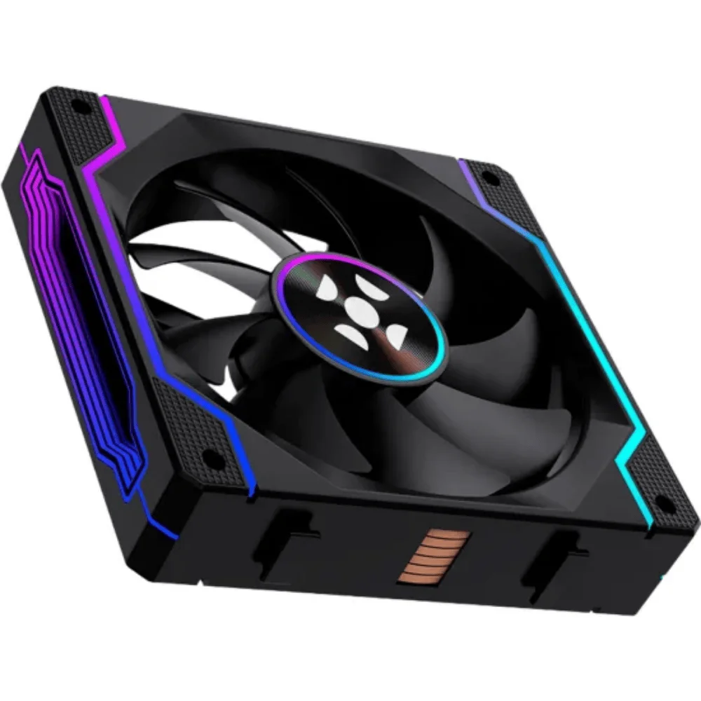 Imagem 2 de 5 do produto Kit C/3 Fans ARGB Preto Wireless Sync Fortrek Twister