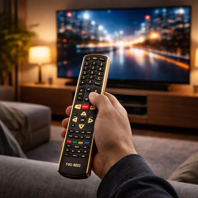 Imagem 2 de 5 do produto Controle Remoto Lcd Compatível Com Tv Philco Smart– Fbg- 8022