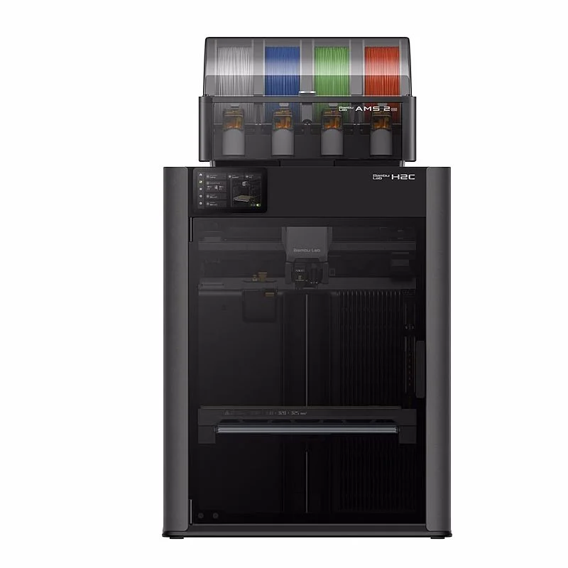 Imagem 3 de 3 do produto Impressora 3d Bambu Lab H2c 110v + Ams 2 Pro (Kit) - Pf003-c+sa007