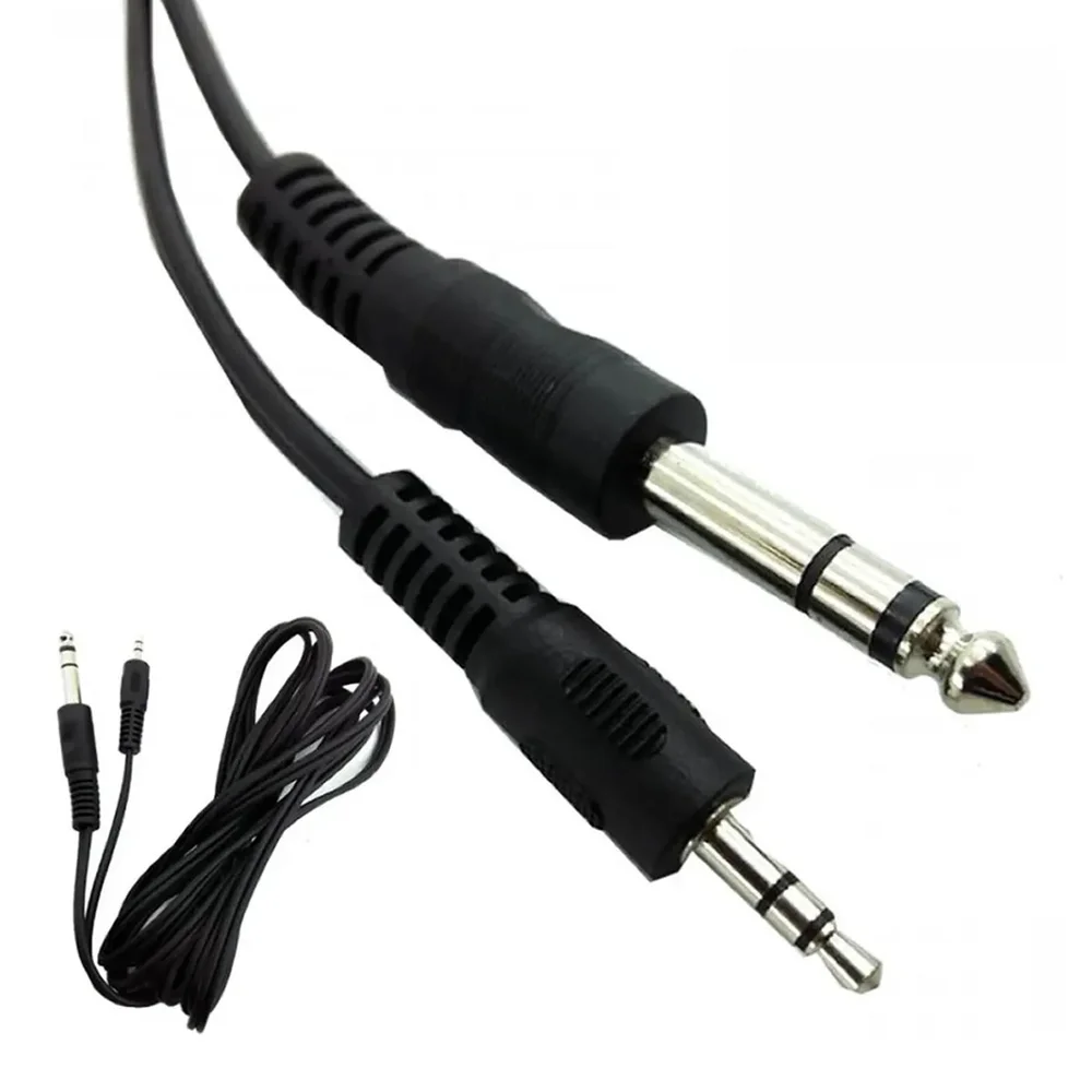 Imagem 3 de 5 do produto Cabo P2 X P10 Áudio Estéreo Macho Profissional De 3 Metros