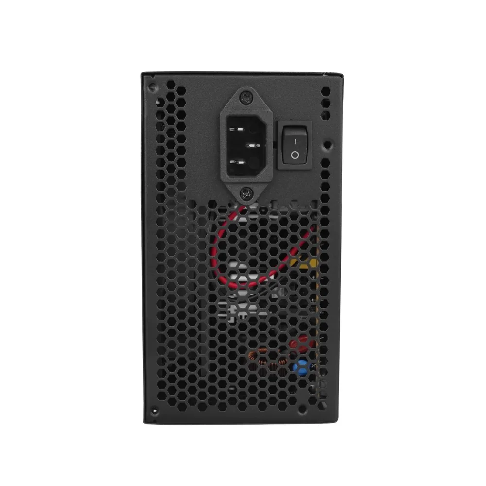 Imagem 2 de 4 do produto Fonte De Alimentação Atx 750w Apfc Bpc V2 Semi-modular Preto E Vermelho