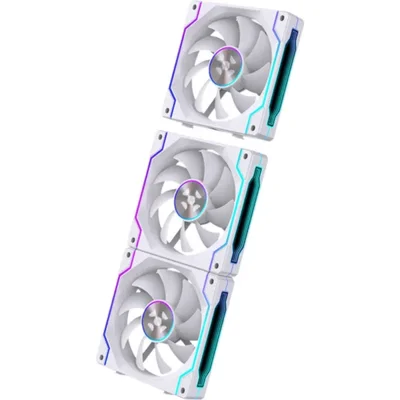 Kit C/3 Fans ARGB Branco Wireless Sync Fortrek Twister
