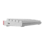Teclado Mecanico 60% PCyes Shiyan White Ghost RGB - Switch Red - Tpshwgrd