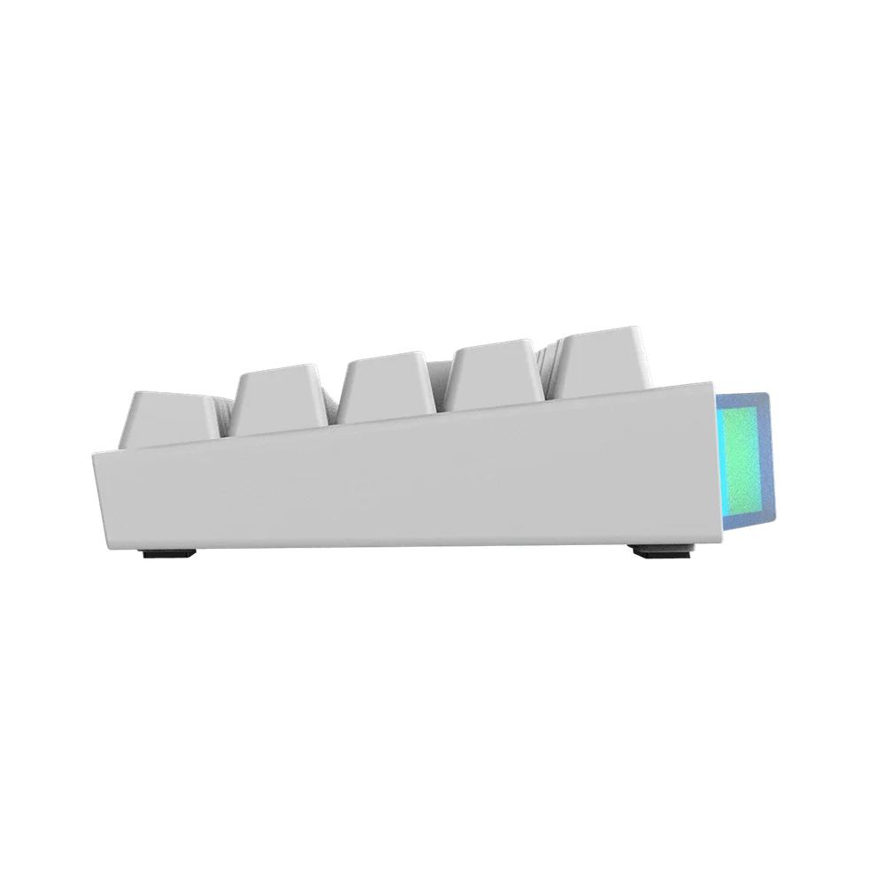 Teclado Mecanico 60% PCyes Shiyan White Ghost RGB - Switch Red - Tpshwgrd Teclado Mecanico 60% PCyes Shiyan White Ghost RGB - Switch Red - Tpshwgrd
