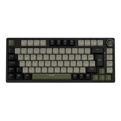 Teclado Mecanico 75% PCyes Arkeum - Cammo Edition - Switch Red - Akcm75rbr