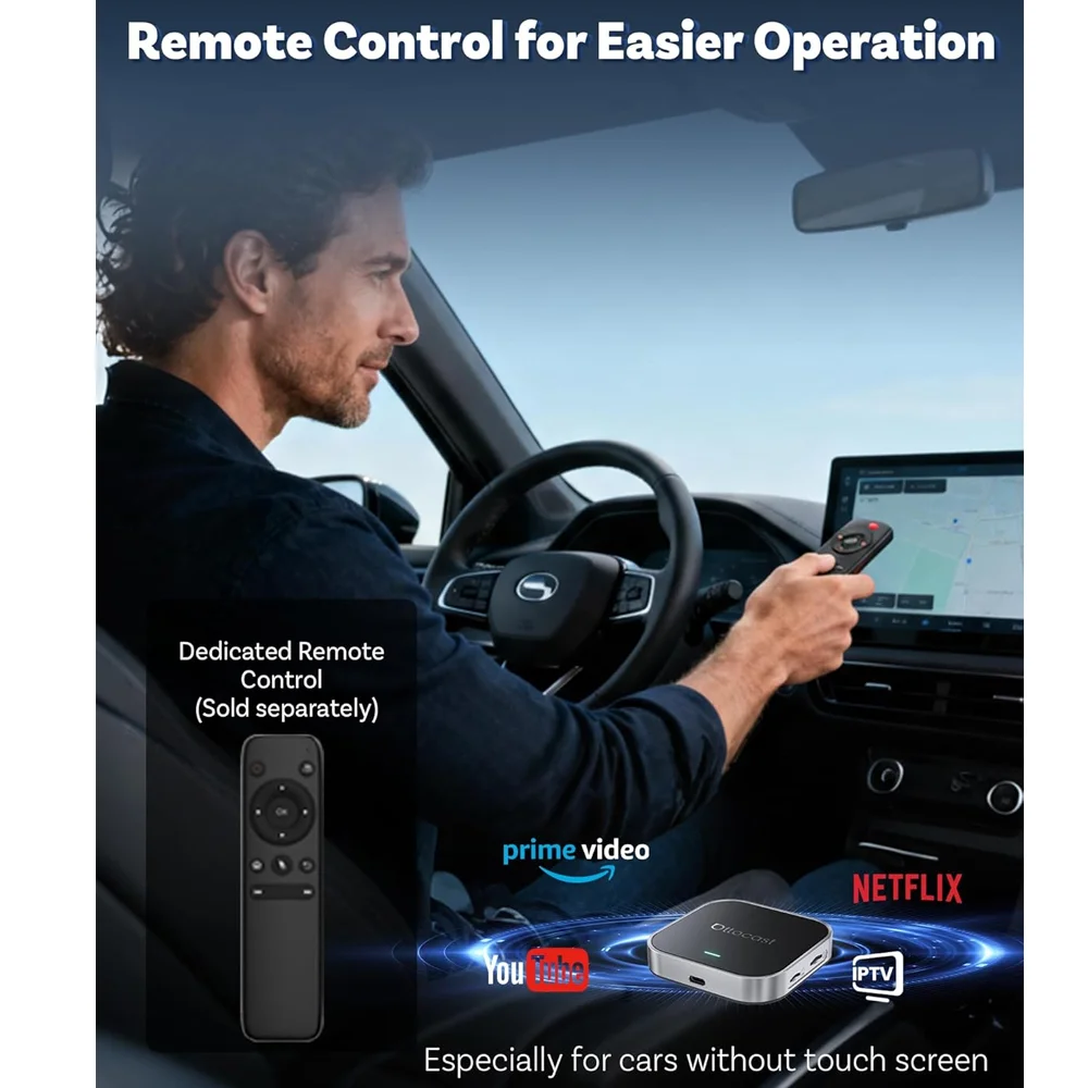 Imagem 5 de 5 do produto Adaptador Veicular Ottocast E2 Ottoaibox Streaming Android