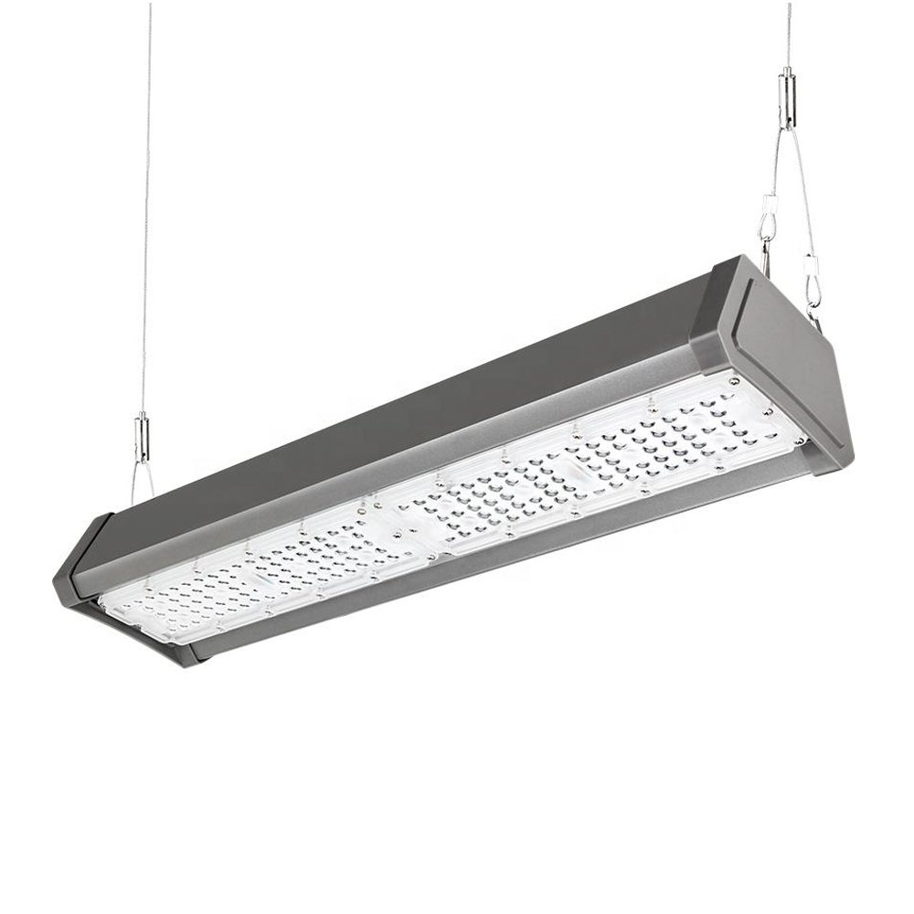 Luminária LED Linear Industrial 200w 140lm/w Bivolt 5000k
