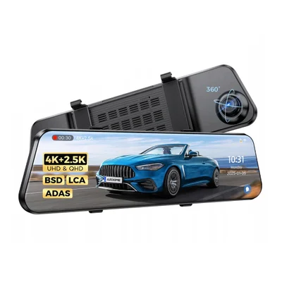 Câmera Veicular Azdome Pg17 4k+2.5k Dash Cam Veicular Adas Bsd
