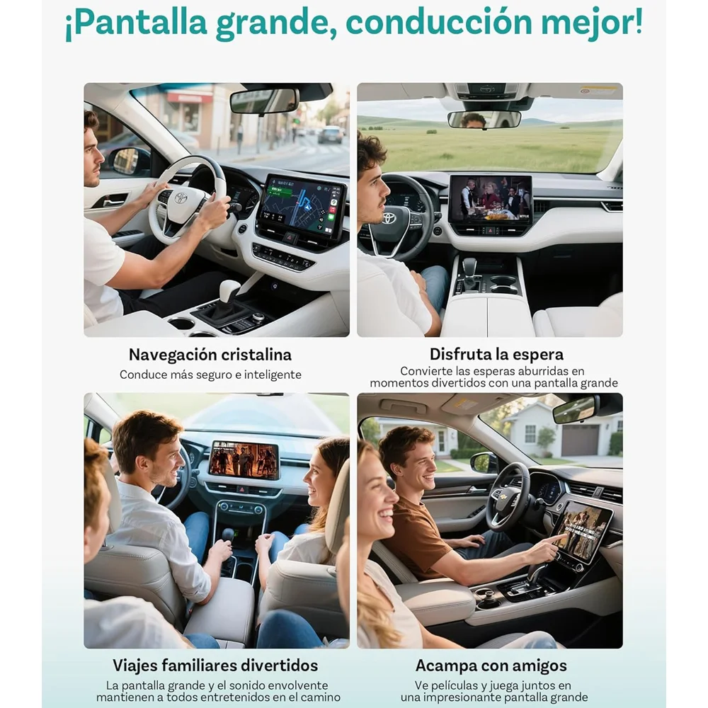 Imagem 5 de 5 do produto Adaptador Carplay Sem Fio Ottocast Mirror Touch Espelhamento