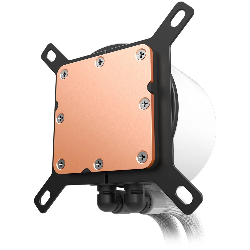 Water Cooler 360mm Nzxt Kraken Plus 360 RGB V2, Display Lcd, White - Rl-kr360-w2 6