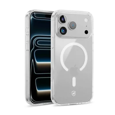 Capa Magsafe Para Iphone 17 Pro - Transparente - Gshield